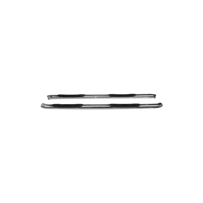 Westin 25-3350 Signature 3 Round Step Bar; Single Step Pad; Chrome; Steel; Mount Kit Included; - Truck Part Superstore
