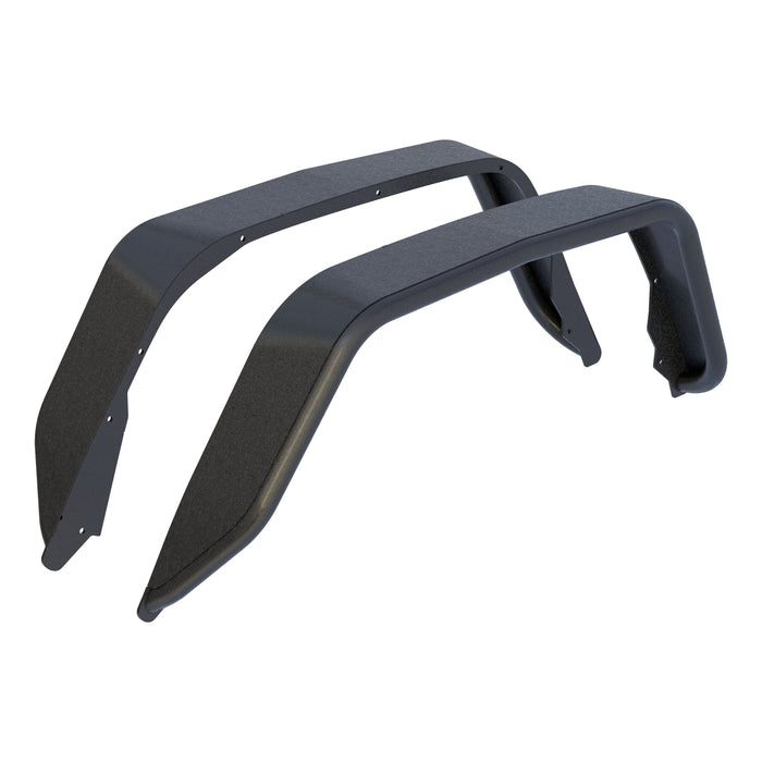 ARIES 2500207 Jeep Gladiator JT Black Aluminum Rear Fender Flares for Select Jeep Gladiator