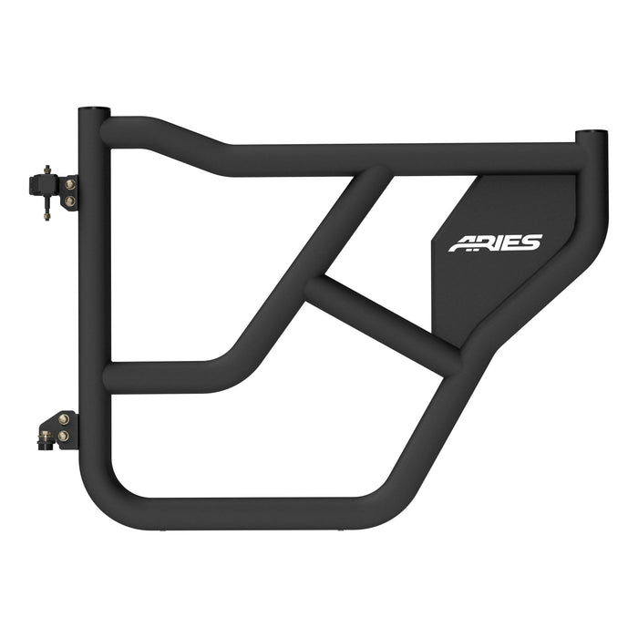 ARIES 2500250 Rear Black Aluminum Tube Doors for Ford Bronco 4-Door for Select Ford Bronco