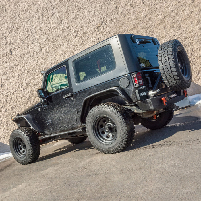 ARIES 2500350 Jeep Wrangler JK Aluminum Rear Inner Fender Liners for Select Jeep Wrangler