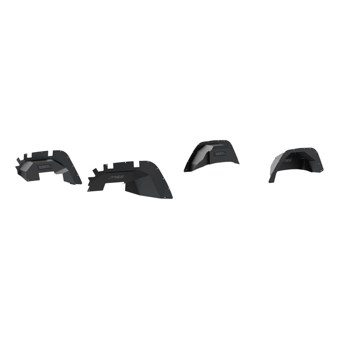 ARIES 2500650 Jeep Wrangler JL Aluminum Front and Rear Inner Fender Liners for Select Jeep Wrangler