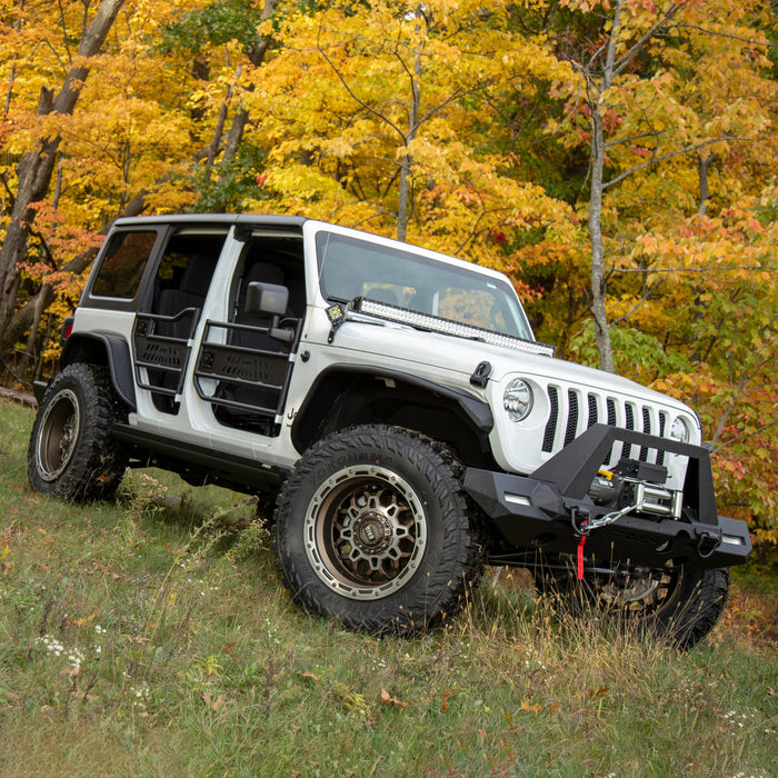 ARIES 2500650 Jeep Wrangler JL Aluminum Front and Rear Inner Fender Liners for Select Jeep Wrangler