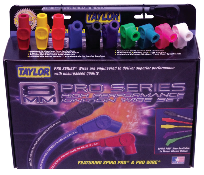 Taylor Cable 250 8mm Spiro-Pro Wire Display - Truck Part Superstore