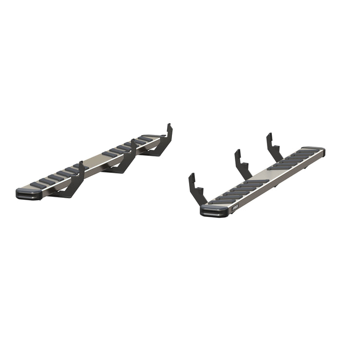 ARIES 2553003 NovaTrac 6" x 75" Polished Stainless Running Boards, Fits Select Chevrolet Colorado, GMC Canyon for Select Chevrolet Colorado