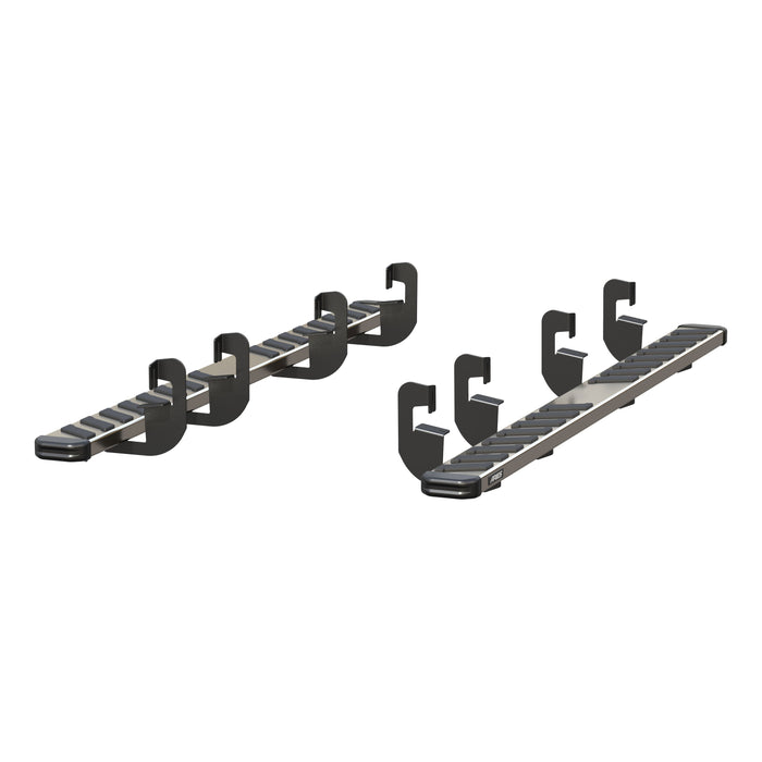 ARIES 2553004 NovaTrac 6" x 91" Polished Stainless Running Boards, Fits Select Silverado, Sierra for Select Chevrolet Silverado 1500