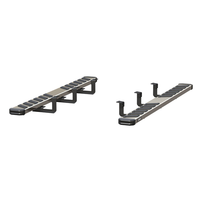 ARIES 2553016 NovaTrac 6" x 75" Polished Stainless Running Boards, Select Ford Explorer for Select Ford Explorer