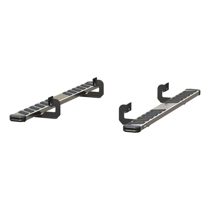 ARIES 2553020 NovaTrac 6" x 75" Polished Stainless Running Boards, Select Ford F-150 for Select Ford F-150