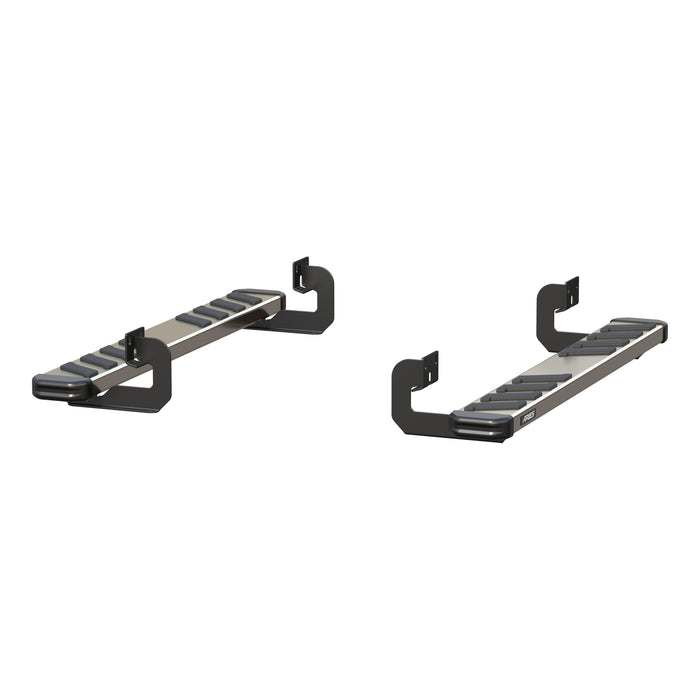 ARIES 2553022 NovaTrac 6" x 53" Polished Stainless Running Boards, Select Ford F-150 for Select Ford F-150