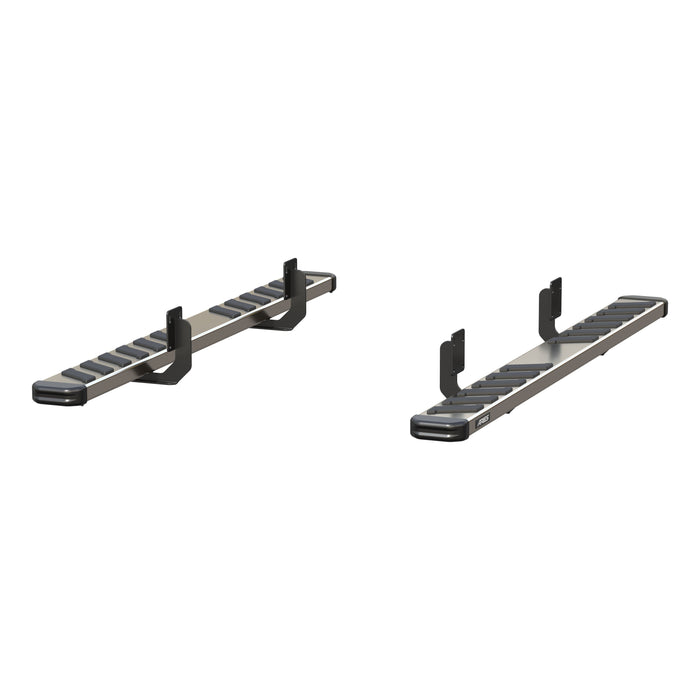 ARIES 2553023 NovaTrac 6" x 75" Polished Stainless Running Boards, Select Ford F-250, F-250 Super Duty, F-350 Super Duty for Select Ford F-250