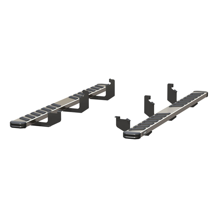 ARIES 2553026 NovaTrac 6" x 85" Polished Stainless Running Boards, Select Ford Ranger for Select Ford Ranger