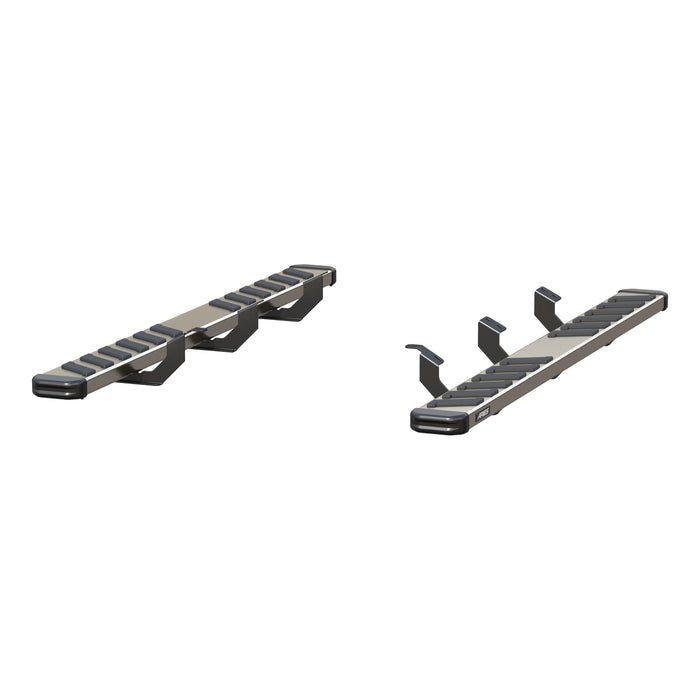 ARIES 2553034 NovaTrac 6" x 75" Polished Stainless Running Boards, Select Toyota Tacoma for Select Toyota Tacoma