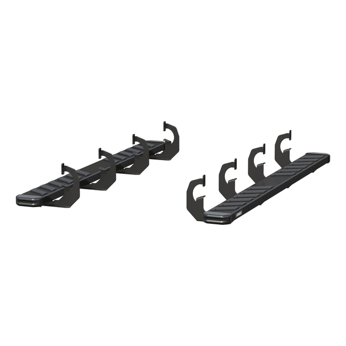 ARIES 2554006 NovaTrac 6" x 75" Black E-Coat Steel Running Boards, Select Chevrolet Avalanche, Silverado 1500, Suburban, Tahoe, GMC Sierra 1500, 2500, 3500, Yukon for Select Chevrolet Tahoe
