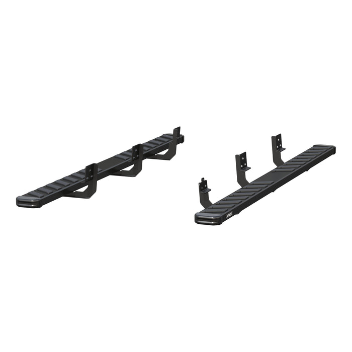 ARIES 2554015 NovaTrac 6" x 91" Black E-Coat Steel Running Boards, Select RAM 2500, 3500 for Select Ram 2500