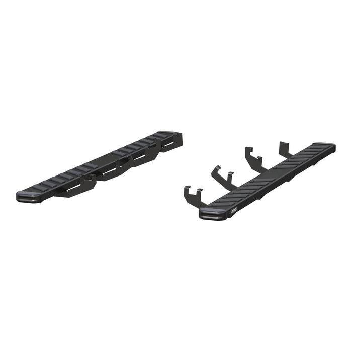 ARIES 2554027 NovaTrac 6" x 85" Black E-Coat Steel Running Boards, Select Honda Ridgeline for Select Honda Ridgeline