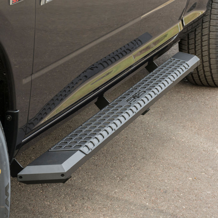 ARIES 2556005 AdvantEDGE 5-1/2" x 75" Black Aluminum Side Bars, Select Dodge, Ram 1500 for Select Ram 1500