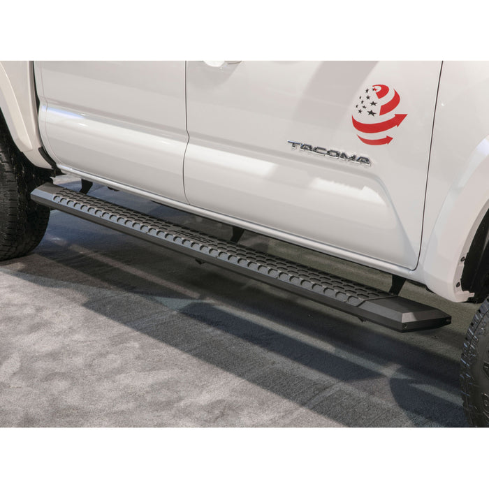 ARIES 2556023 AdvantEDGE 5-1/2" x 85" Black Aluminum Side Bars, Select Toyota Tacoma for Select Toyota Tacoma