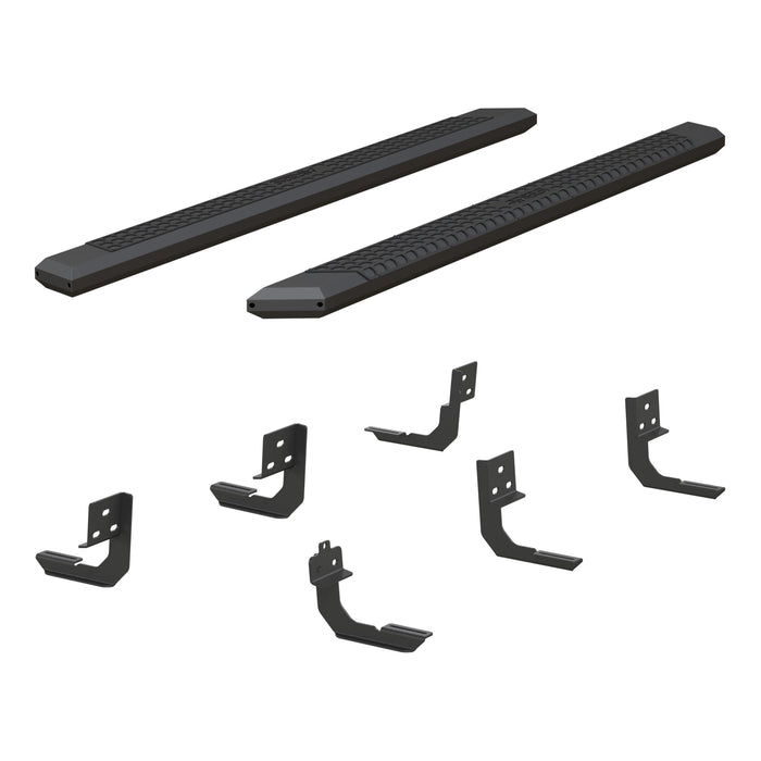 ARIES 2556026 AdvantEDGE 5-1/2" x 91" Black Aluminum Side Bars, Select Ram 2500, 3500 for Select Ram 2500