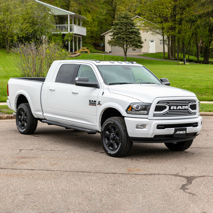 ARIES 2556026 AdvantEDGE 5-1/2" x 91" Black Aluminum Side Bars, Select Ram 2500, 3500 for Select Ram 2500