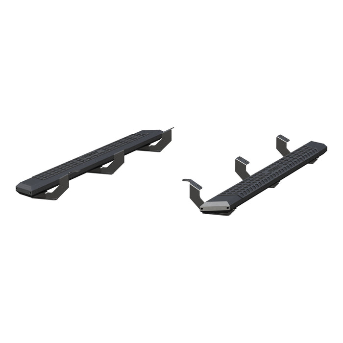ARIES 2556027 AdvantEDGE Black Aluminum 75-Inch Truck Running Boards, Select Toyota Tacoma for Select Toyota Tacoma