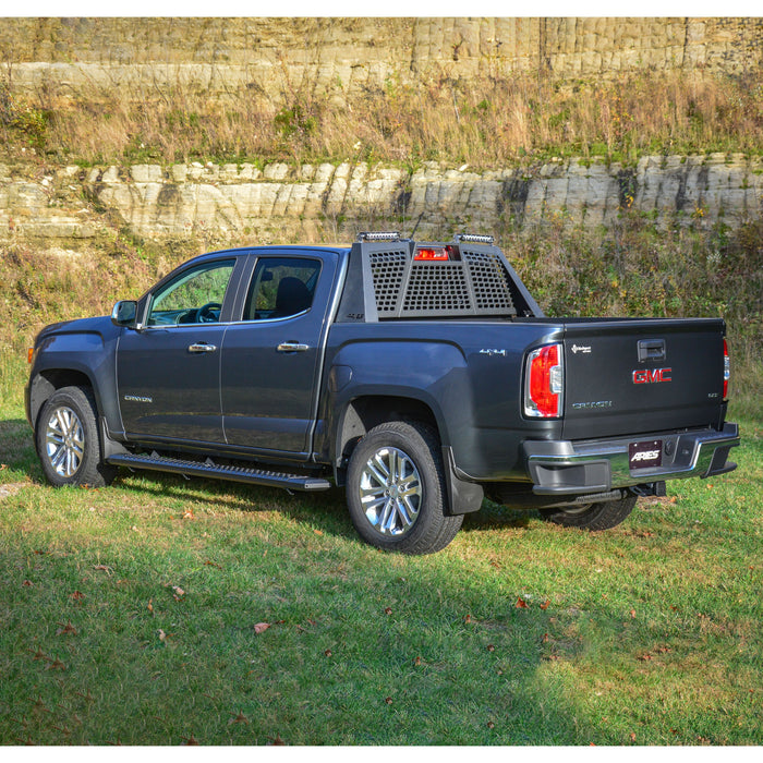 ARIES 2556043 AdvantEDGE 5-1/2" x 75" Black Aluminum Side Bars, Select Colorado, Canyon for Select Chevrolet Colorado