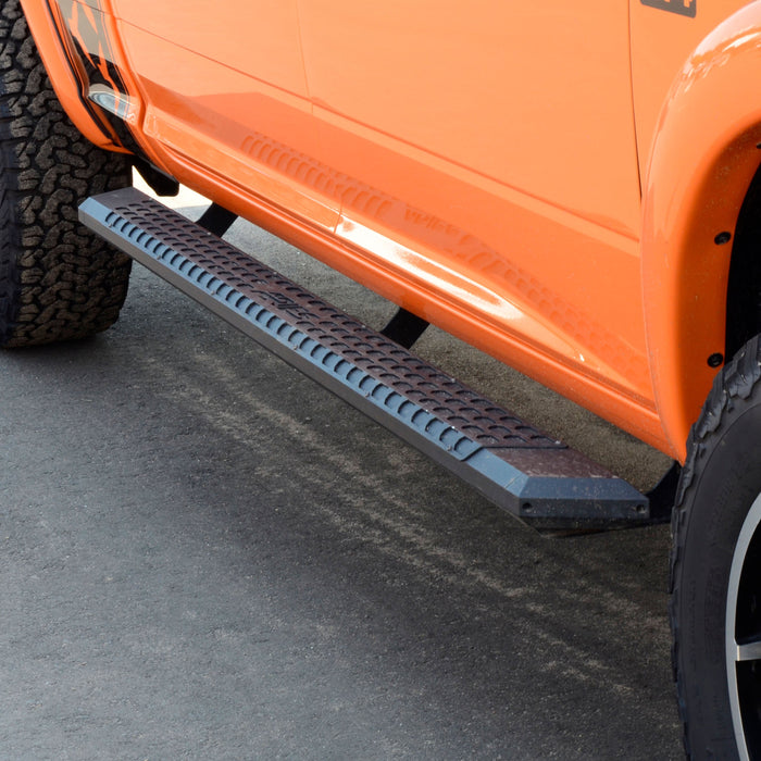 ARIES 2556049 AdvantEDGE 5-1/2" x 91" Black Aluminum Side Bars, Select Ram 1500 for Select Ram 1500