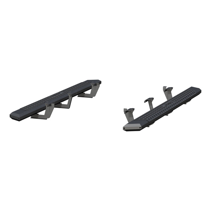 ARIES 2556053 AdvantEDGE 5-1/2" x 75" Black Aluminum Side Bars, Select Dodge Durango for Select Dodge Durango