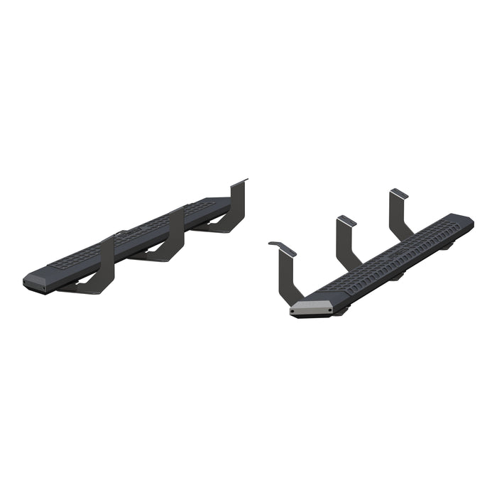 ARIES 2556056 AdvantEDGE Black Aluminum 75-Inch Truck Running Boards, Select Toyota Tundra Extended Cab for Select Toyota Tundra