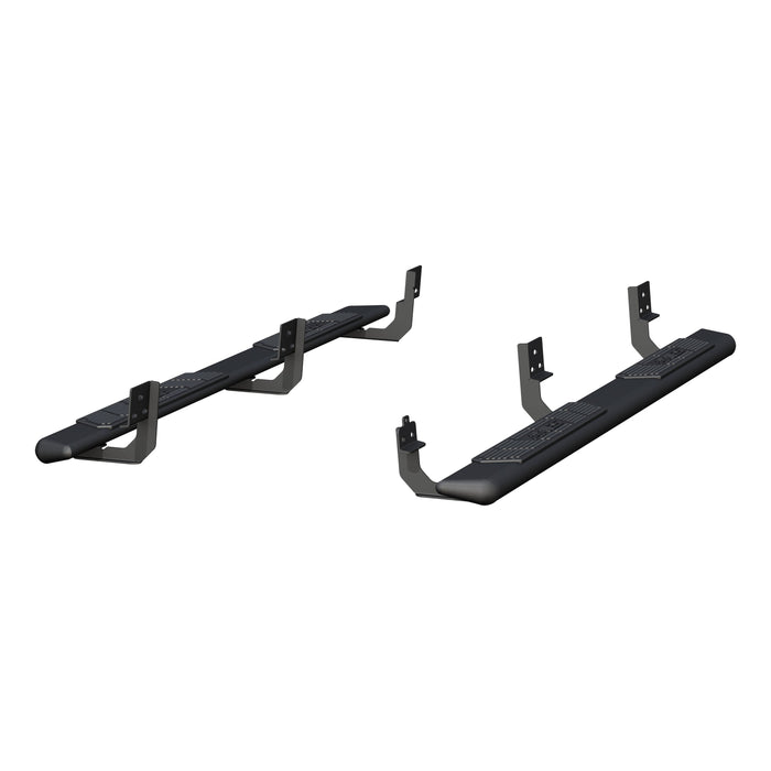 ARIES 2558006 AscentStep 5-1/2" x 85" Black Steel Running Boards, Select Ram 1500, 2500, 3500 for Select Ram 2500