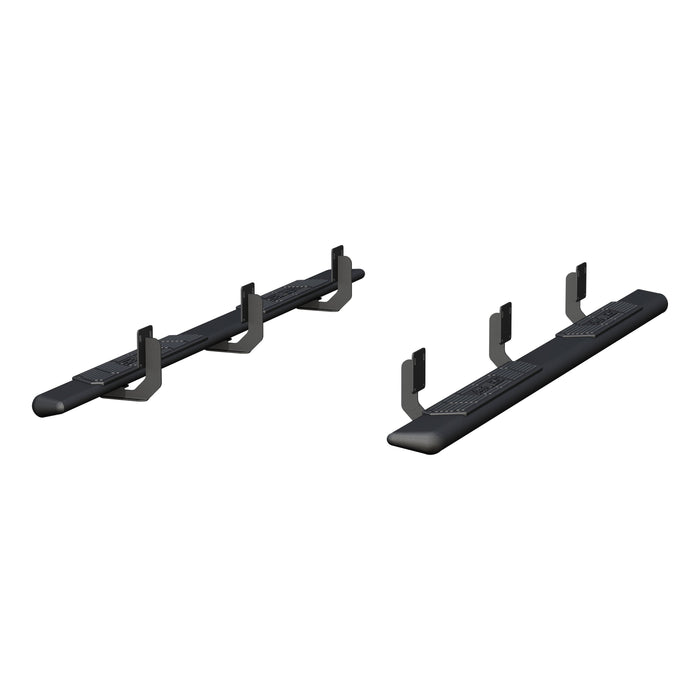 ARIES 2558024 AscentStep 5-1/2" x 91" Black Steel Running Boards, Select Ford F250, F350, F450 for Select Ford F-250