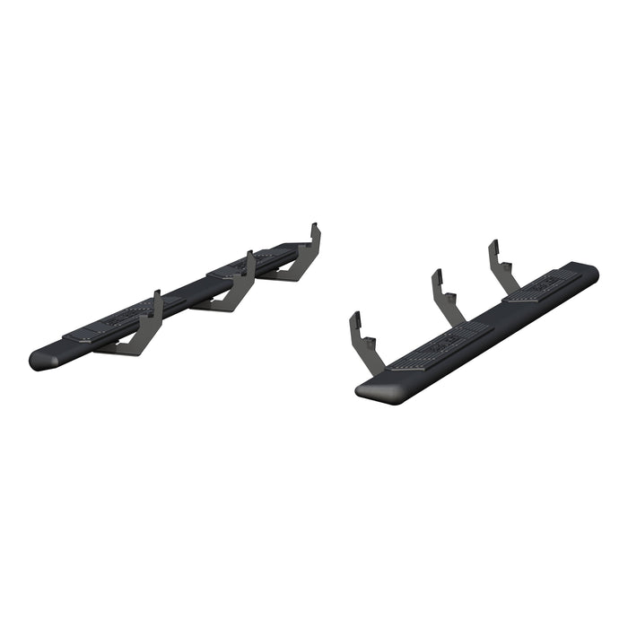 ARIES 2558044 AscentStep 5-1/2" x 85" Black Steel Running Boards, Select Colorado, Canyon for Select Chevrolet Colorado