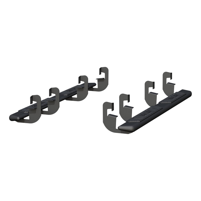 ARIES 2558051 AscentStep 5-1/2" x 75" Black Steel Running Boards, Select Silverado, Sierra for Select Chevrolet Silverado 1500