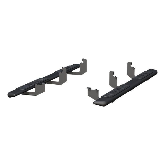 ARIES 2558052 AscentStep 5-1/2" x 85" Black Steel Running Boards, Select Ford Ranger Crew Cab for Select Ford Ranger