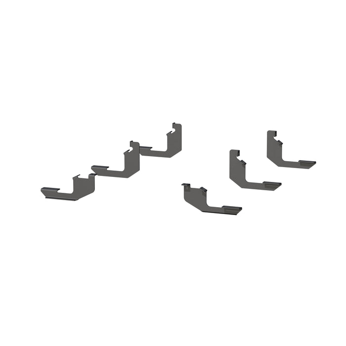 ARIES 2558052 AscentStep 5-1/2" x 85" Black Steel Running Boards, Select Ford Ranger Crew Cab for Select Ford Ranger