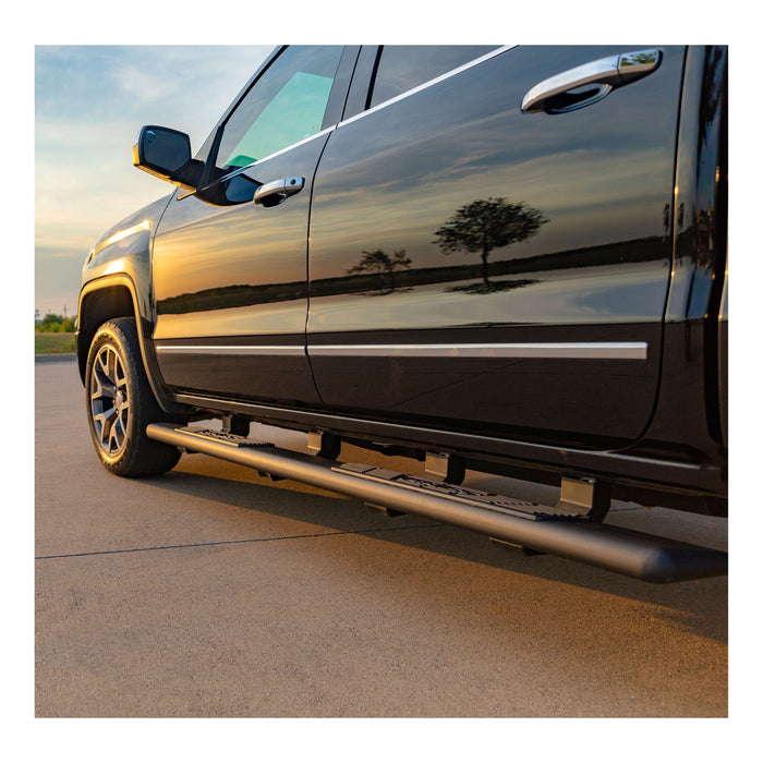 ARIES 2558052 AscentStep 5-1/2" x 85" Black Steel Running Boards, Select Ford Ranger Crew Cab for Select Ford Ranger