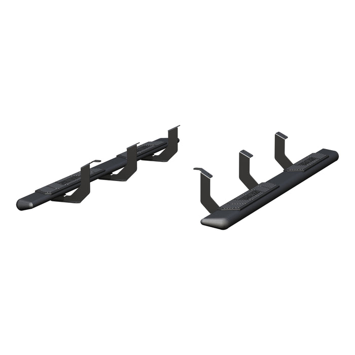 ARIES 2558055 AscentStep Black Steel 5-1/2 x 85-Inch Truck Running Boards, Select Toyota Tundra Crew Cab for Select Toyota Tundra