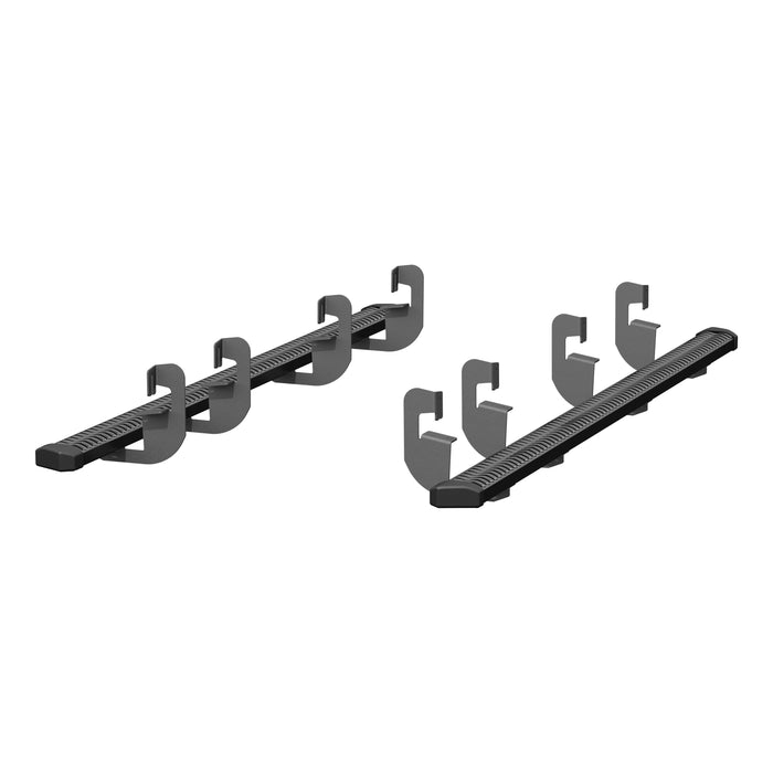ARIES 2559011 SlimGrip 5" x 88" Black Aluminum Running Boards, Fits Select Chevrolet Silverado, GMC Sierra for Select Chevrolet Silverado 1500