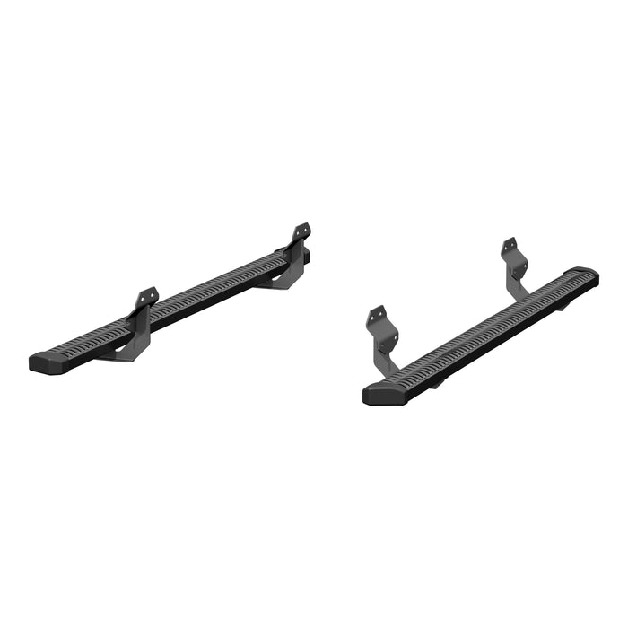 ARIES 2559012 SlimGrip 5" x 78" Black Aluminum Running Boards, Fits Select Ford F-150, F-250 Super Duty, F-350 Super Duty, F-450 Super Duty, F-550 Super Duty for Select Ford F-150