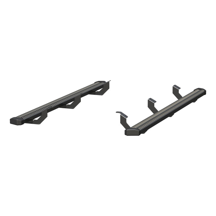 ARIES 2559026 SlimGrip 78-Inch Black Aluminum Truck Running Boards, Select Toyota Tacoma for Select Toyota Tacoma