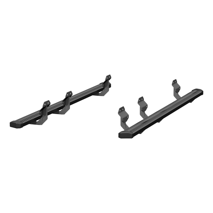 ARIES 2559048 SlimGrip 5" x 88" Black Aluminum Running Boards, Fits Select Ford F-150, F-250 Super Duty, F-350 Super Duty, F-450 Super Duty, F-550 Super Duty for Select Ford F-150