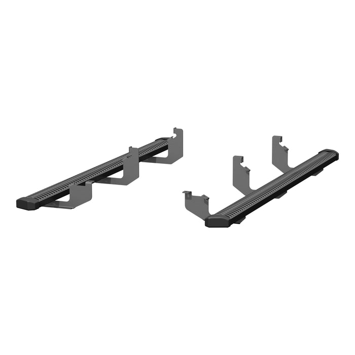 ARIES 2559052 SlimGrip 5" x 78" Black Aluminum Running Boards, Fits Select Ford Ranger for Select Ford Ranger