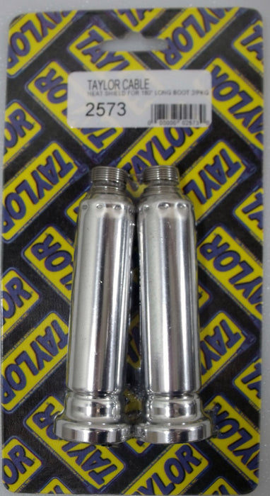 Taylor Cable 2573 Polished Spark Plug Boot Heat Shield Protector - Truck Part Superstore