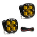 Baja Designs 257811 Squadron SAE Pair LED Spot Amber Baja Designs - Truck Part Superstore