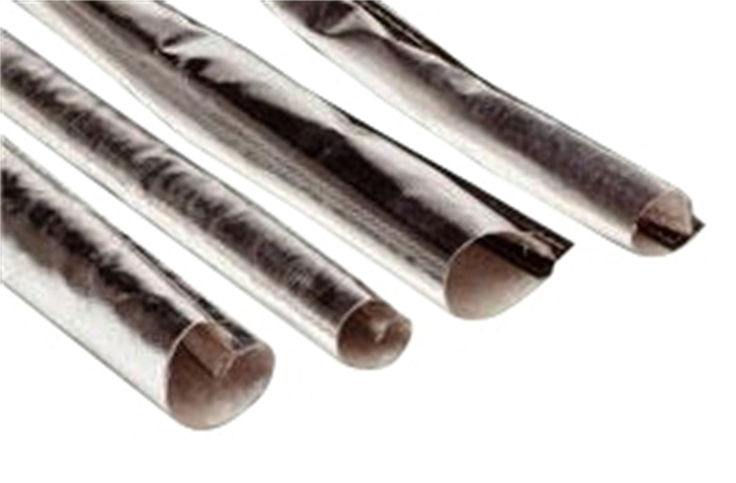 Taylor Cable 2593 Reflective Heat Sleeve; 0.75 in. I.D.; 3 ft. Length; Protection Up To 1000 deg.; - Truck Part Superstore