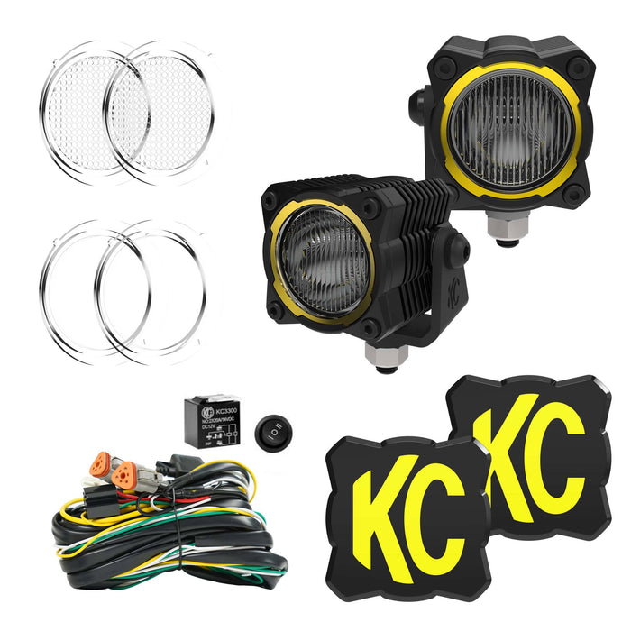 KC HiLiTES 265 FLEX ERA 1 - 2-Light Master Kit - Truck Part Superstore