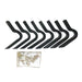 Westin 27-1025 Running Board Mount Kit; Black Finish; - Truck Part Superstore