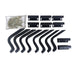 Westin 27-1345 Running Board Mount Kit; Black Finish; - Truck Part Superstore