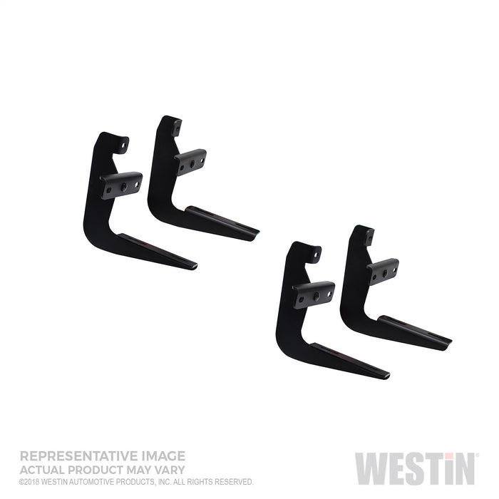 Westin 27-1495 Running Board Mount Kit; Black Finish; - Truck Part Superstore