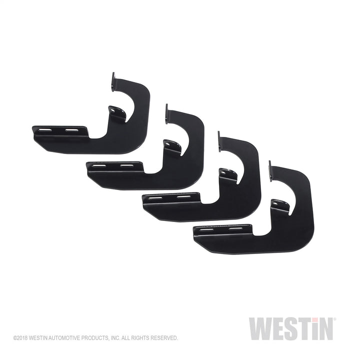 Westin 27-1735 Running Board Mount Kit; Black Finish; - Truck Part Superstore