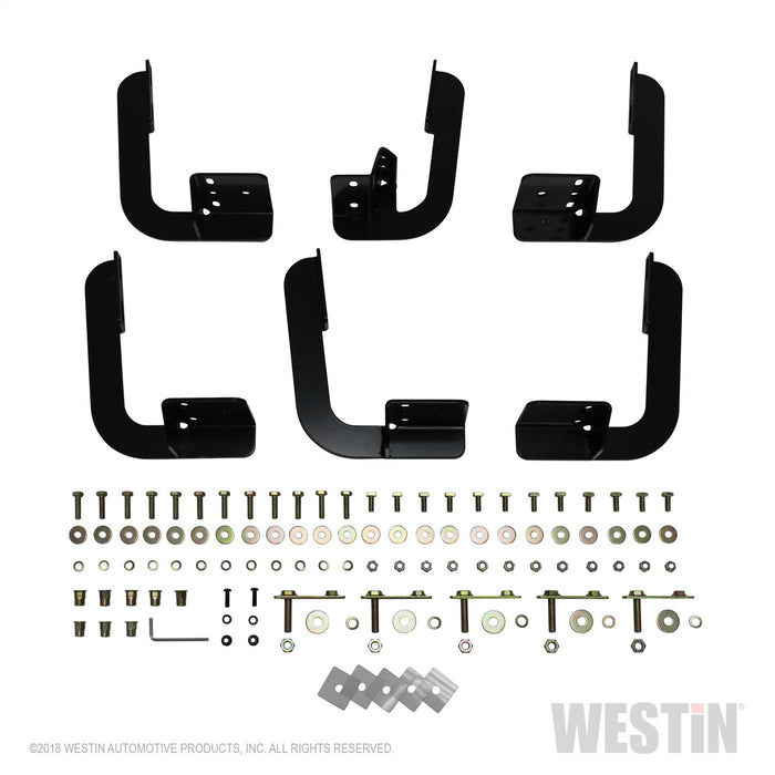 Westin 27-1905 Running Board Mount Kit; Black Finish; - Truck Part Superstore