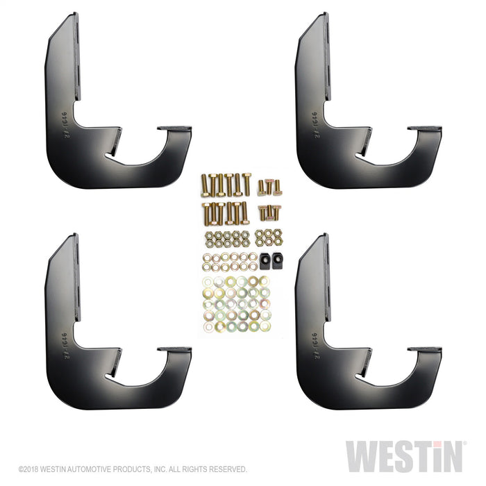 Westin 27-2135 Running Board Mount Kit; Black Finish; - Truck Part Superstore